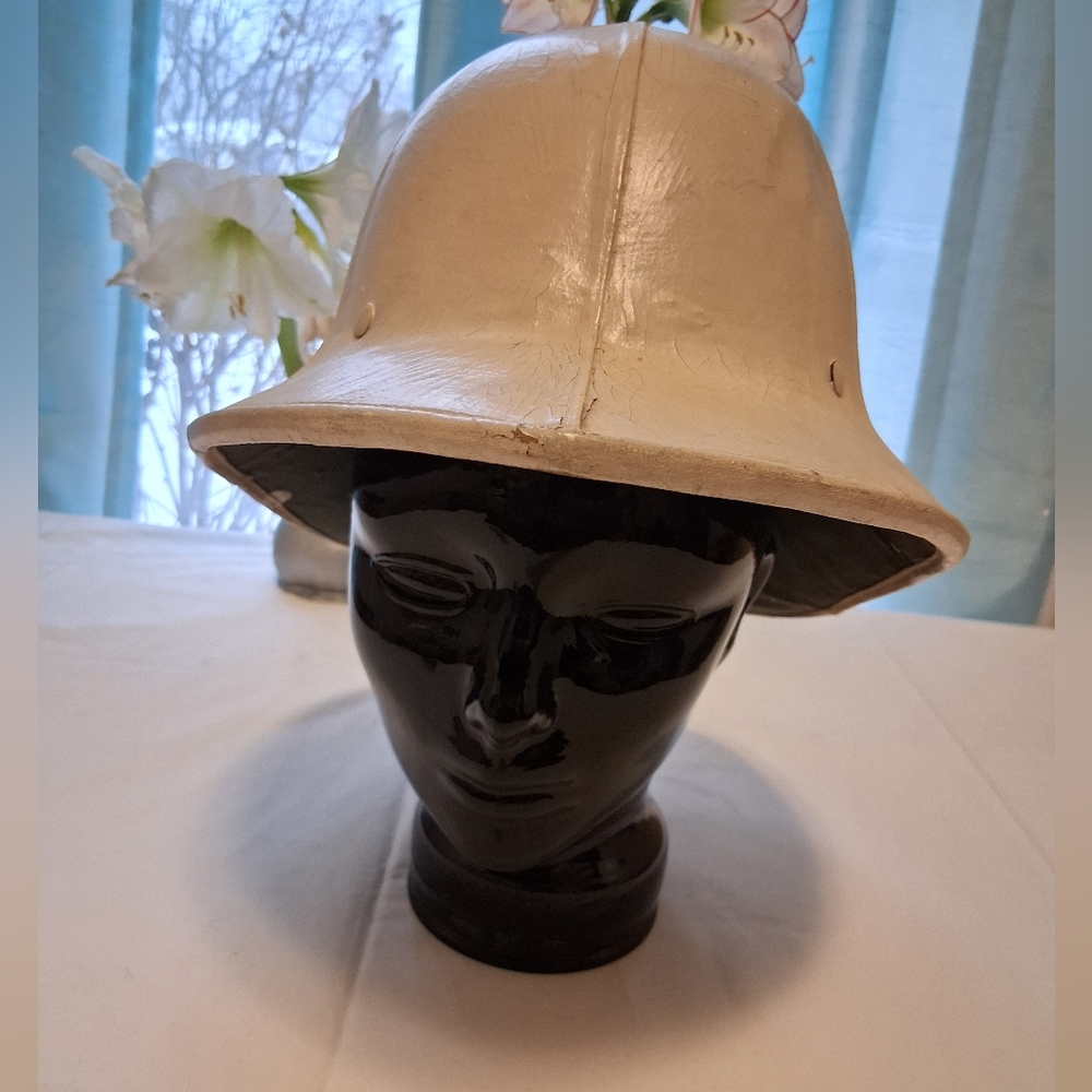 Vintage Antique British PITH Helmet Or Tropical Safari Hat